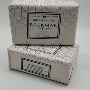 Beekman 1802 Bath & Body - 2 Beekman 1802 Oak Moss Goat Milk Soap Bars 9oz ea Beekman 1802 Bath & Body - 2 Beekman 1802 Oak Moss Goat Milk Soap Bars 9oz ea